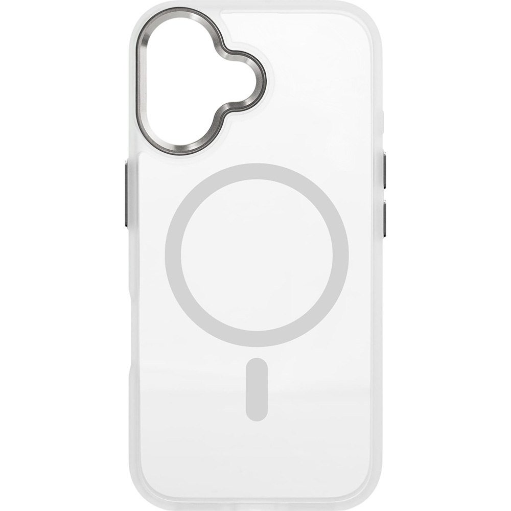 Чехол ARMORSTANDART Unit MagCase для Apple iPhone 17 Matte Clear Silver (ARM88998)