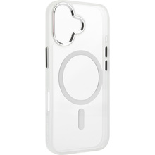 Чехол ARMORSTANDART Unit MagCase для Apple iPhone 17 Matte Clear Silver (ARM88998)