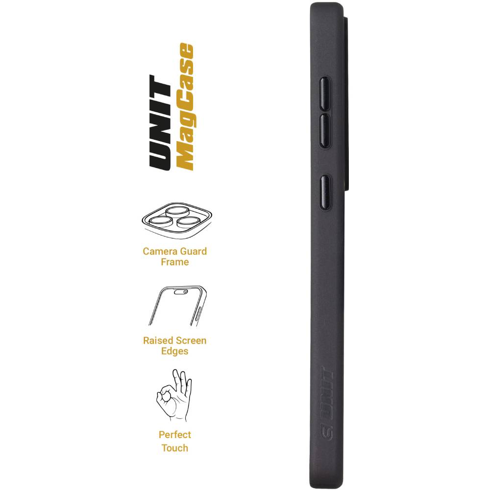 Чохол ARMORSTANDART Unit MagCase для Samsung S26 5G Black (ARM88800) Тип чохол-накладка