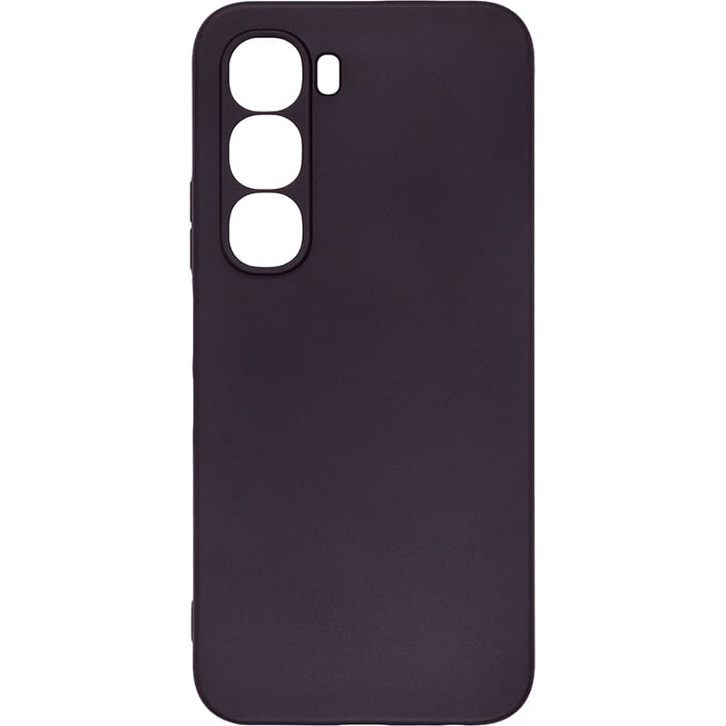 Чехол ARMORSTANDART Matte Slim Fit для Infinix Hot 60 Pro 4G Camera cover Black (ARM88680)