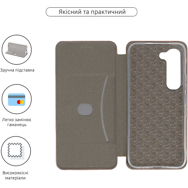 Чехол ARMORSTANDART G-Case для Infinix Hot 60 Pro 4G Rose Gold (ARM88694) Тип чехол-книжка