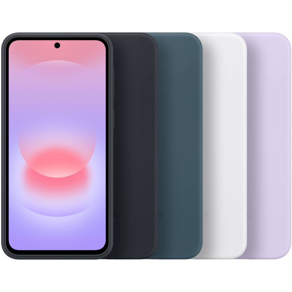 Зовнішній вигляд Чохол SAMSUNG для A37 Silicone Case Light Gray (EF-PA376CJEGWW)