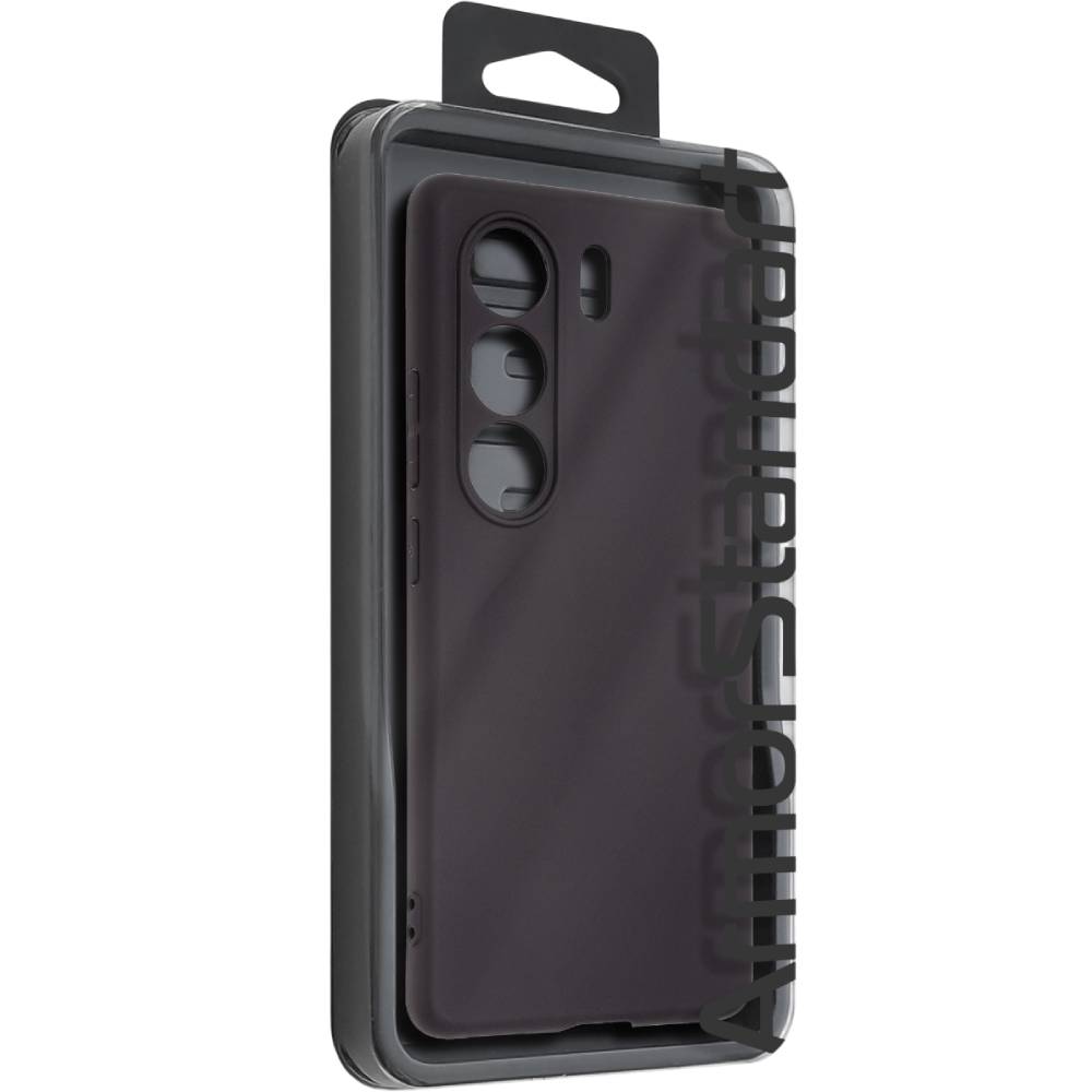 Чехол ARMORSTANDART Matte Slim Fit для Tecno Camon 40 4G Camera cover Black (ARM88902) Материал полиуретан
