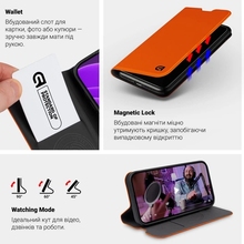 Чохол ARMORSTANDART OneFold Case для Apple iPhone 17 Pro Max Orange (ARM88740)