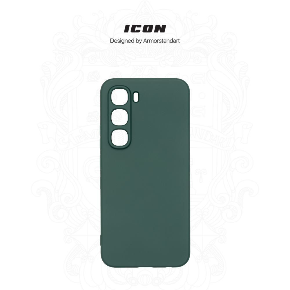 Чохол ARMORSTANDART ICON для Infinix Hot 60 Pro 4G Camera cover Dark Green (ARM88674) Тип чохол-накладка
