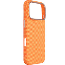 Чохол ARMORSTANDART LikeCarbon2 SE MagCase для Apple iPhone 17 Pro Kevlar Orange Rose Gold (ARM89168)