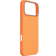 Чохол ARMORSTANDART LikeCarbon2 SE MagCase Apple iPhone 17 Pro Max Kevlar Orange Rose Gold (ARM89169)