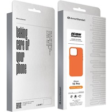 Чохол ARMORSTANDART ICON2 MagCase для Apple iPhone 15 Pro Cosmic Orange (ARM89276)