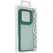 Чехол ARMORSTANDART Frame для Motorola G86 5G Dark Green (ARM87562)