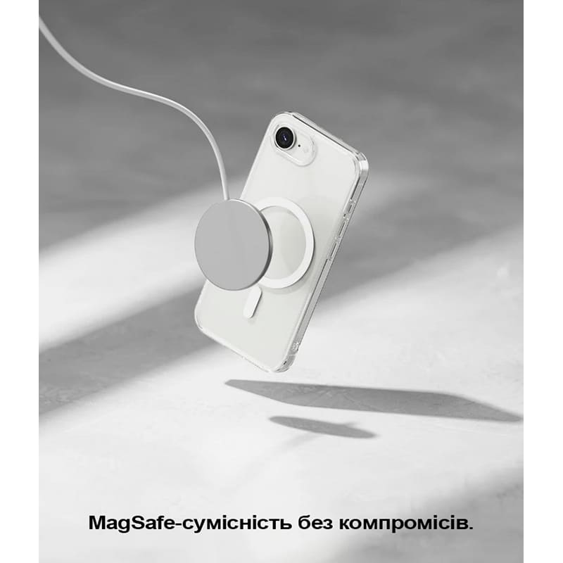 Чохол BECOVER Space Case (MagSafe) для Apple iPhone 17e Transparancy (715143) Колір прозорий
