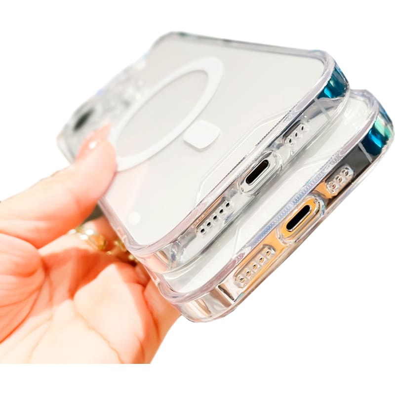 Зовнішній вигляд Чохол BECOVER Space Case (MagSafe) для Apple iPhone 17e Transparancy (715143)