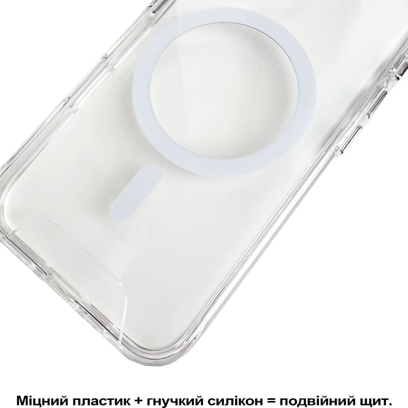 Чохол BECOVER Space Case (MagSafe) для Apple iPhone 17e Transparancy (715143) Матеріал поліуретан