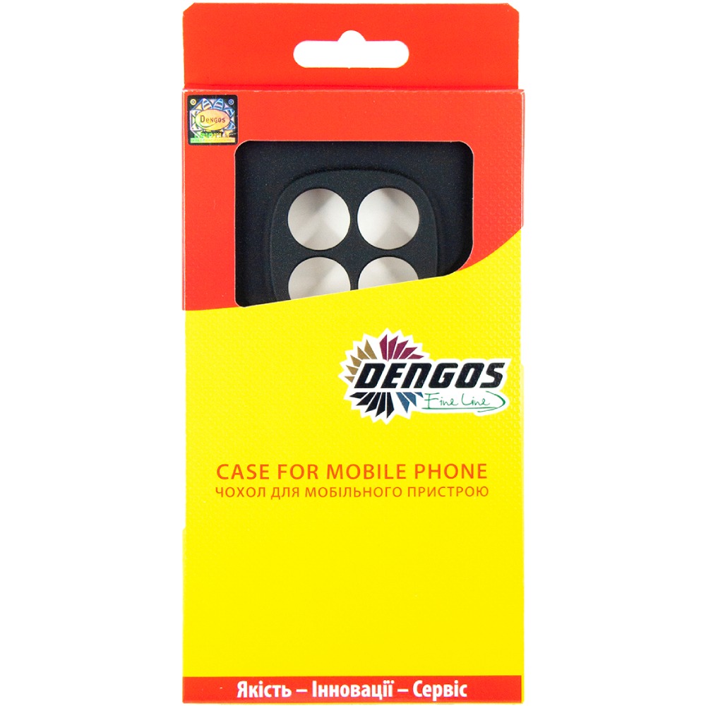 Чохол DENGOS для Xiaomi Redmi Note 15 Pro 4G Carbon Black (DG-TPU-CRBN-256) Матеріал поліуретан