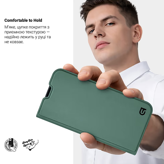 Внешний вид Чехол ARMORSTANDART OneFold Case для Motorola Edge 70 5G Green (ARM89765)