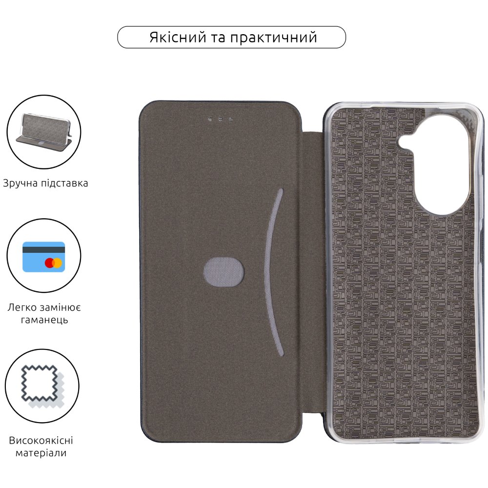 Чехол ARMORSTANDART G-Case для Samsung A37 5G Black (ARM89690) Тип чехол-книжка