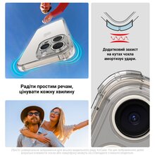 Чохол ARMORSTANDART Air Force для Xiaomi Redmi Note 15 Pro Plus 5G / Poco M8 Pro 5G Camera cover Clear (ARM89679)