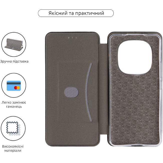 Чехол ARMORSTANDART G-Case для Xiaomi Redmi Note 15 Pro 4G Black (ARM89697) Тип чехол-книжка