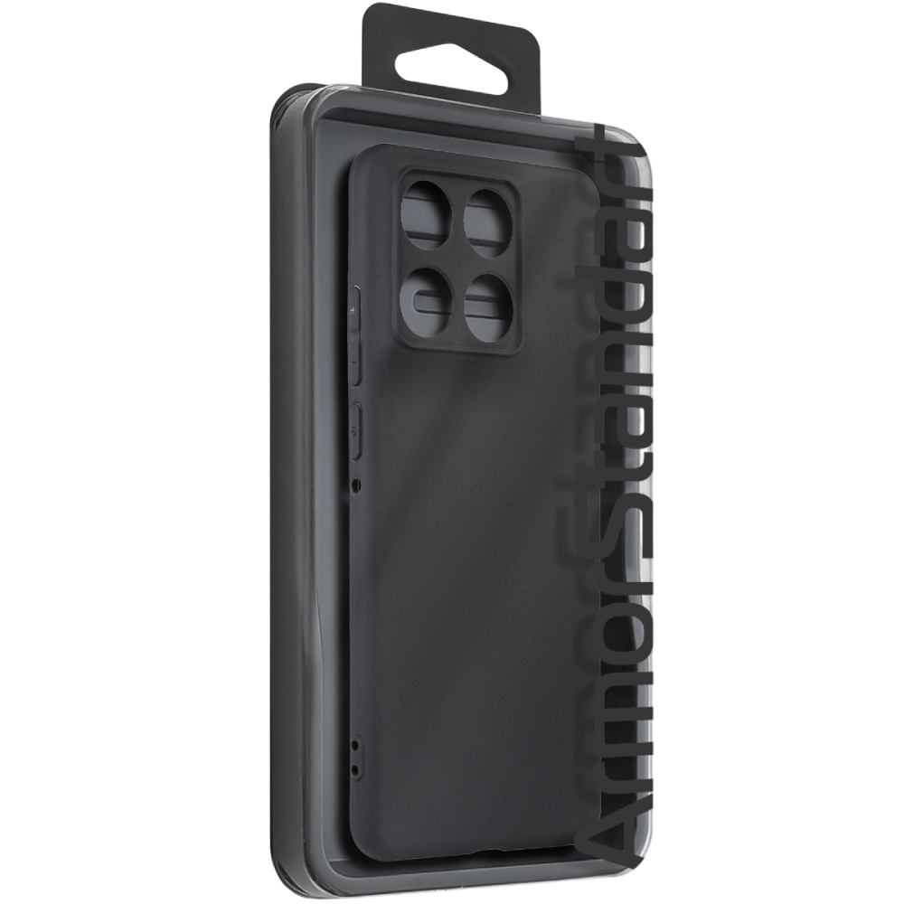Чехол ARMORSTANDART Matte Slim Fit для Motorola Edge 70 5G Camera cover Black (ARM89712) Материал полиуретан