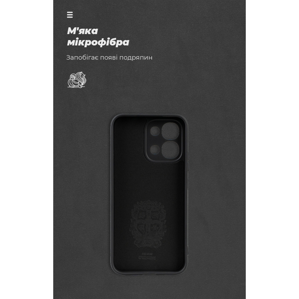 Чохол ARMORSTANDART ICON для OPPO A6 Pro 4G Camera cover Black (ARM89193) Колір чорний