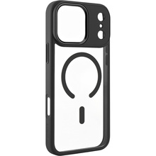 Чохол ARMORSTANDART Чохол Unit-C MagCase для Apple iPhone 17 Pro Max Black + Orange Button Set (ARM90589)