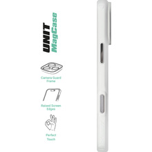 Чехол ARMORSTANDART Unit-C MagCase для Apple iPhone 17 Pro Max Matte Clear + Pink BS (ARM90591)