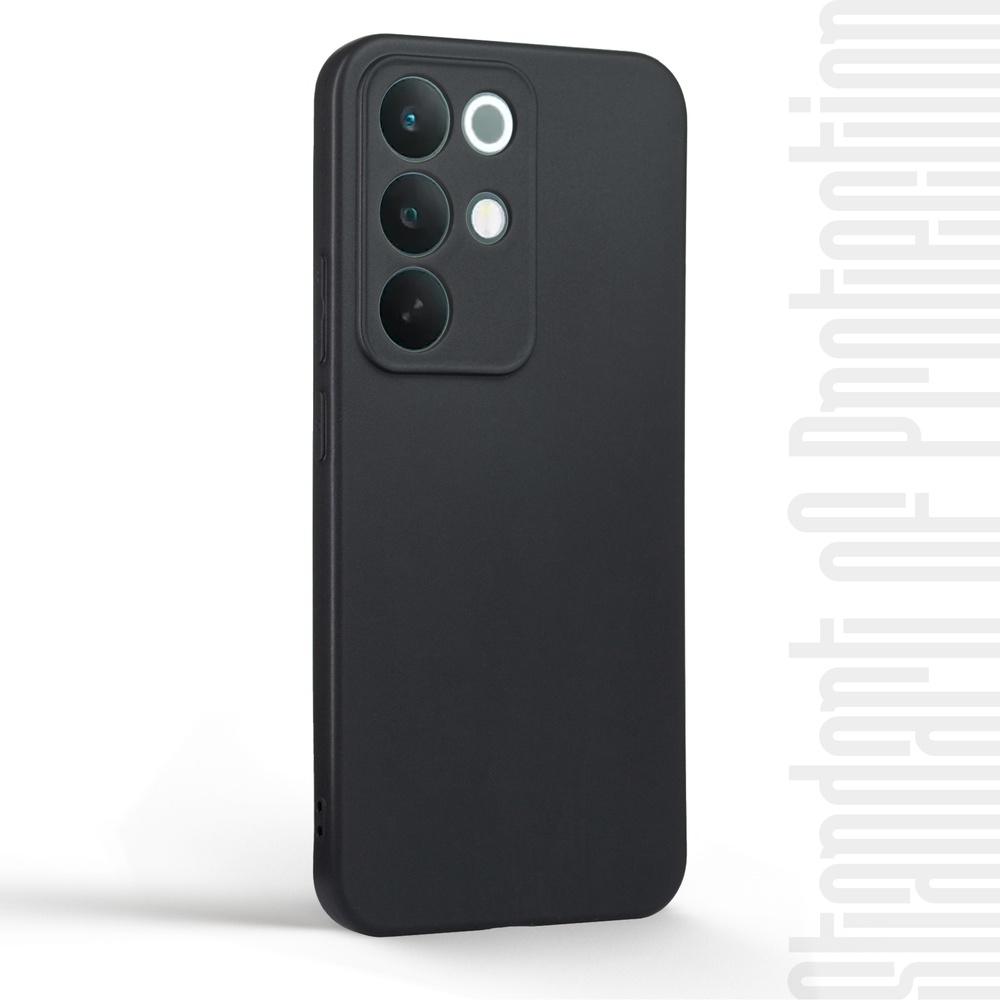 Чохол ArmorStandart Matte Slim Fit для Realme C85 Pro 4G Camera cover Black (ARM89921) Тип чохол-накладка