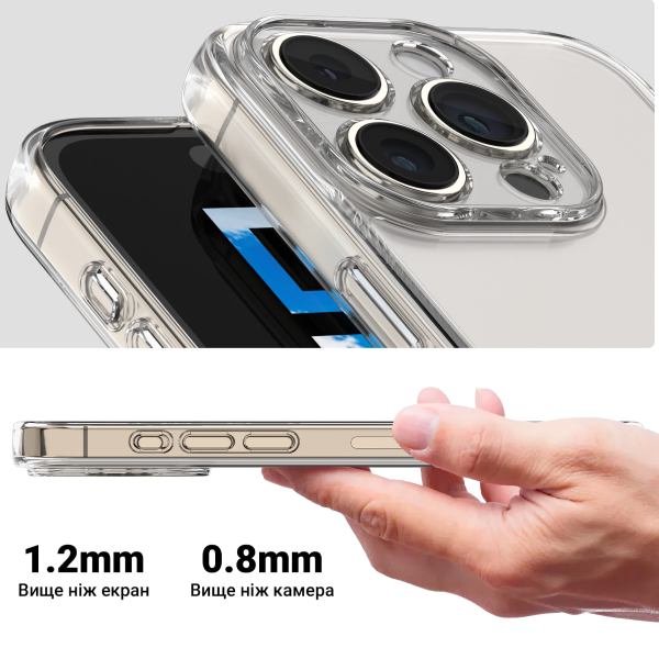 Чохол ARMORSTANDART Air для OPPO A6K 4G/A6X 4G Camera cover Clear (ARM90142) Сумісність за моделлю OPPO A6x