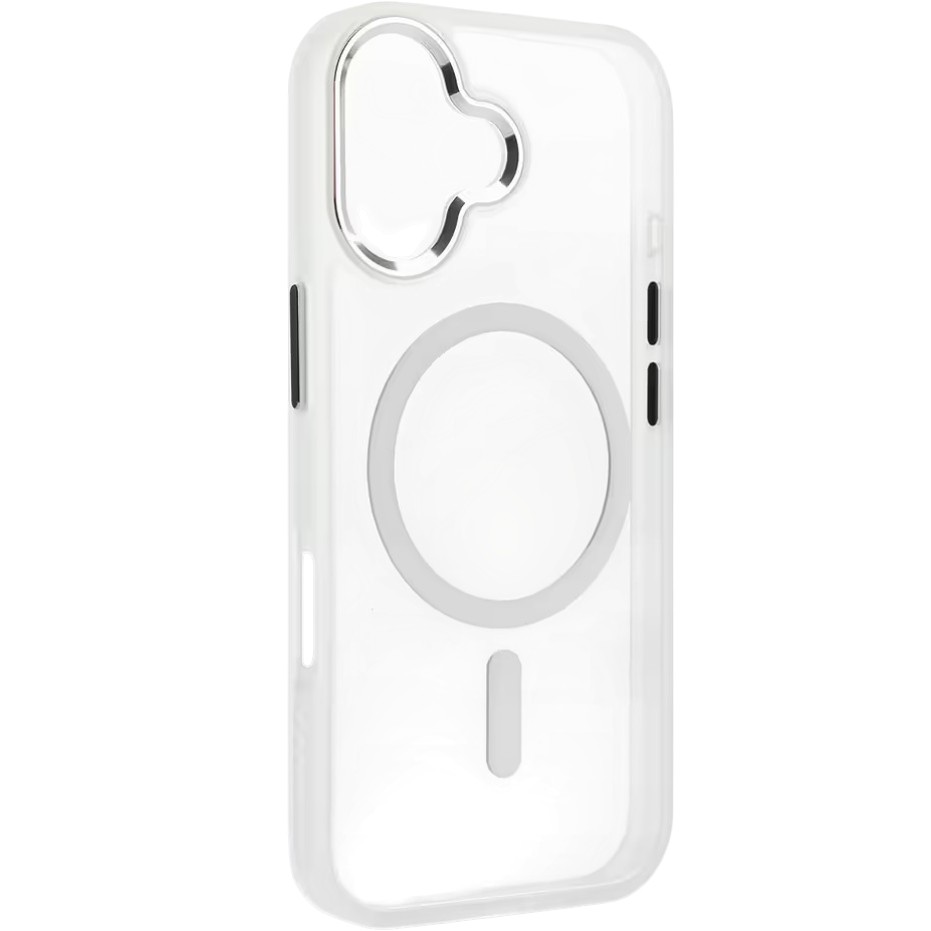 Чехол ARMORSTANDART Unit MagCase Apple iPhone 17 Matte Clear Silver + Orange Button Set (ARM90581) Дополнительно В комплекте набор кнопок