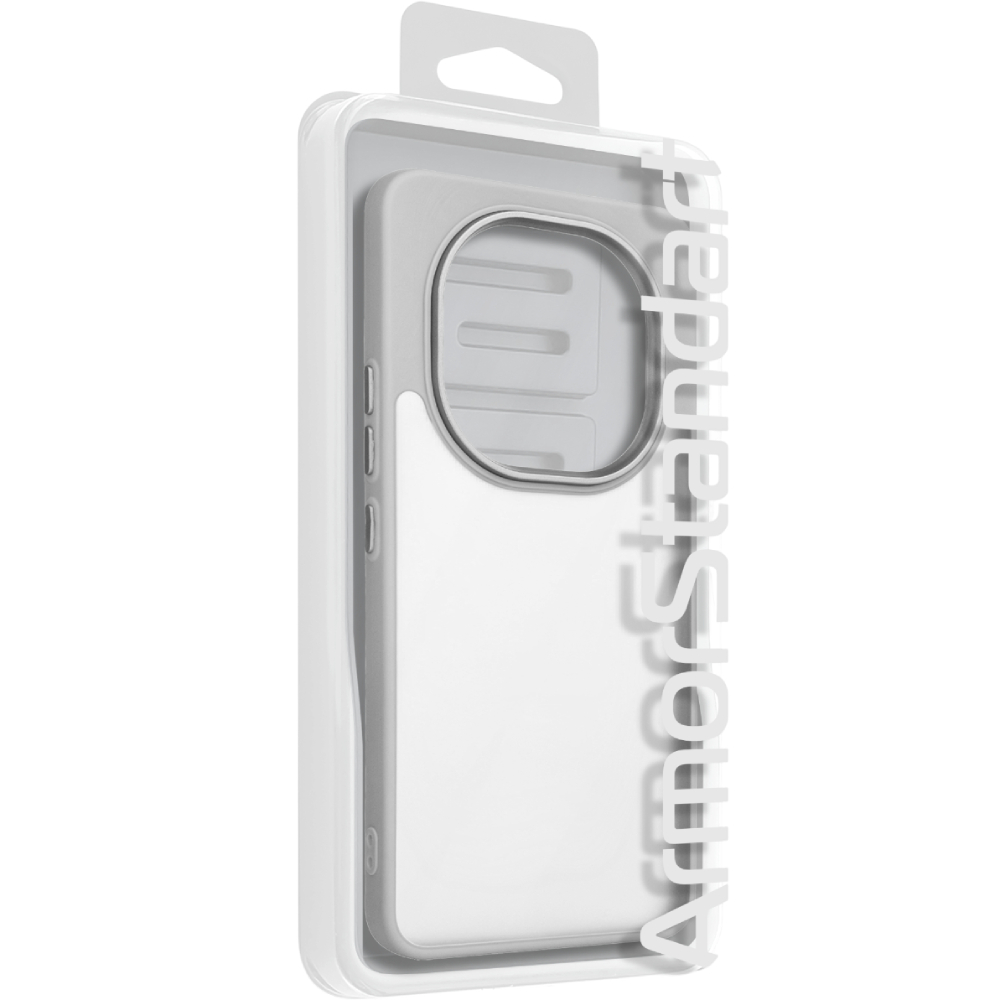 Чохол ARMORSTANDART Frame для Xiaomi Redmi Note 15 Pro 4G Grey (ARM90016) Тип чохол-накладка