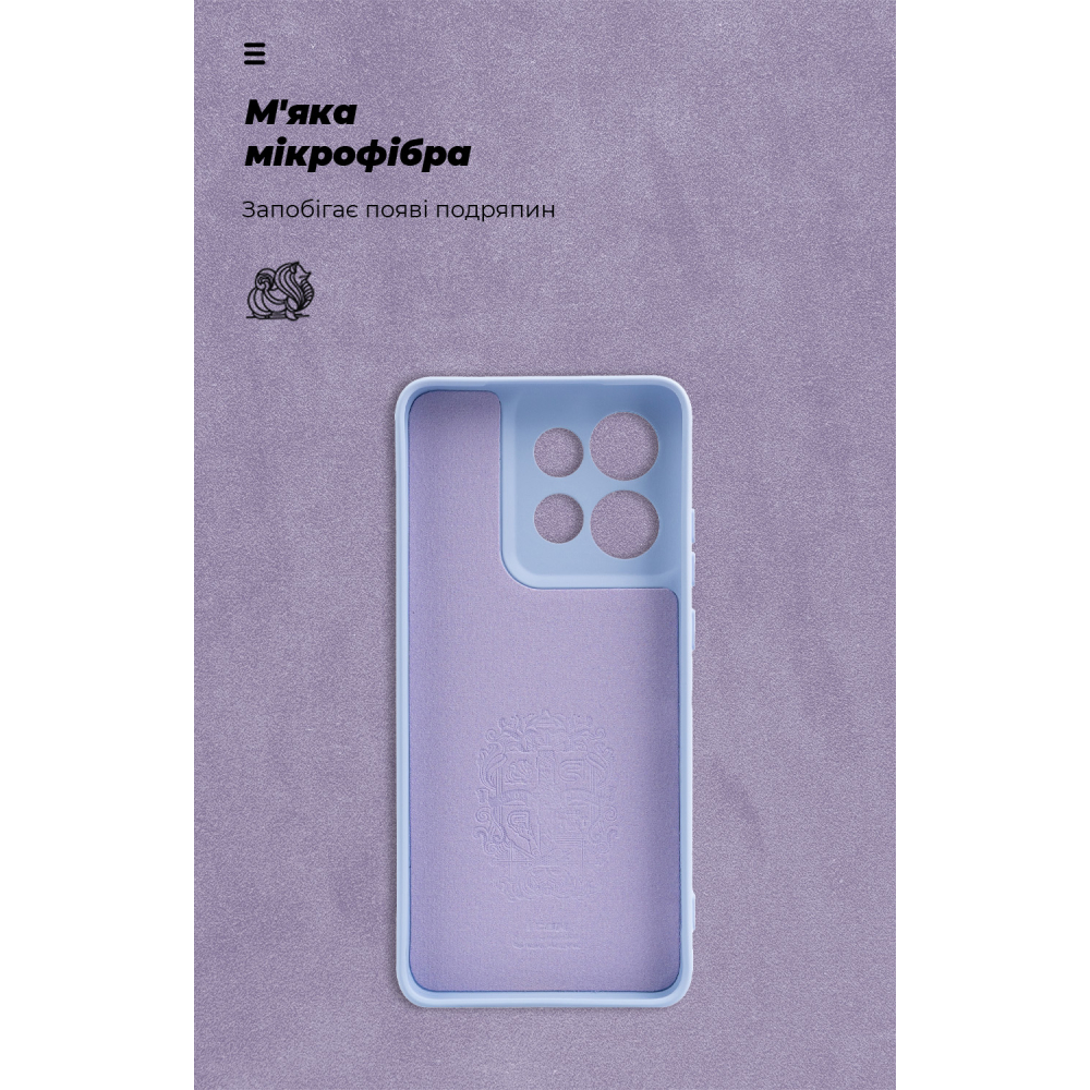 Чехол ARMORSTANDART ICON для Motorola Edge 60 Neo 5G / 50 Neo 5G Camera cover Lavender (ARM90026) Тип чехол-накладка