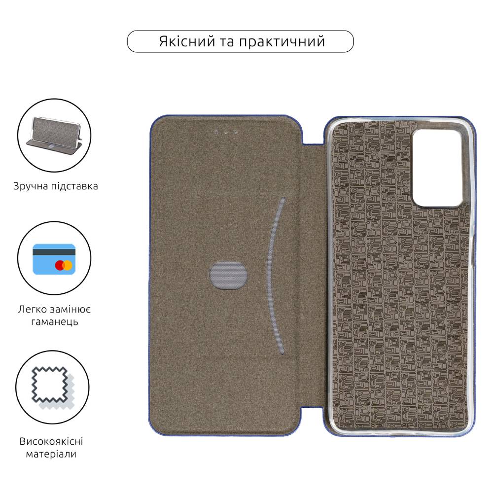 Чехол ARMORSTANDART G-Case для Motorola G06 Power 4G Dark Blue (ARM89104) Тип чехол-книжка