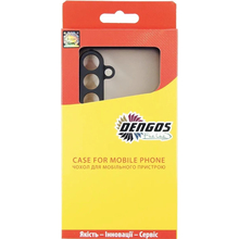 Чохол DENGOS Matte для Samsung S25 FE Black (DG-TPU-MATT-169)