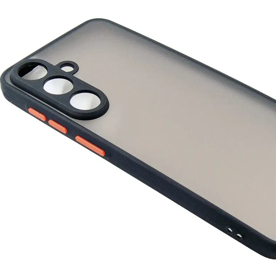 Чохол DENGOS Matte для Samsung S25 FE Black (DG-TPU-MATT-169) Тип чохол-накладка