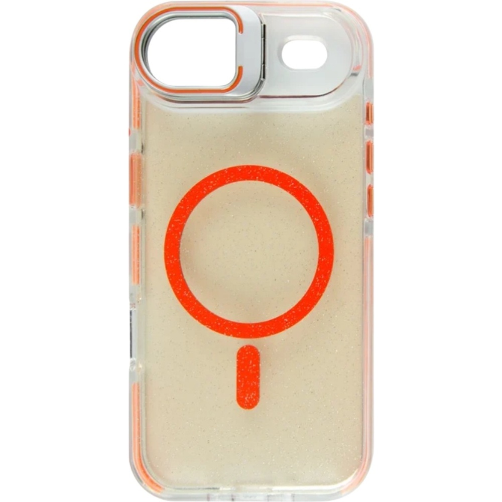 Чехол BECOVER FIBRA Star Shine with MagSafe для Apple iPhone 17 Air Orange (715422)