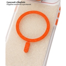 Чехол BECOVER FIBRA Star Shine with MagSafe для Apple iPhone 17 Air Orange (715422)