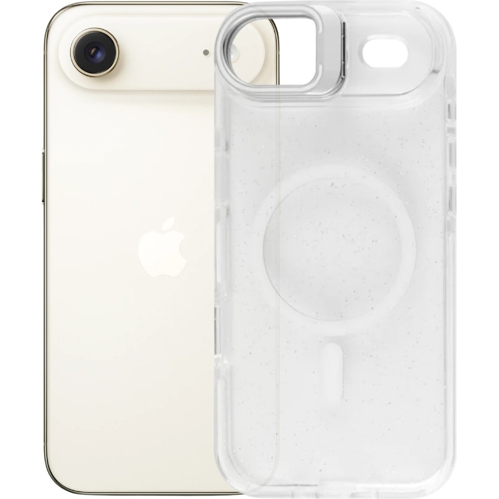 Чохол BECOVER FIBRA Star Shine with MagSafe для Apple iPhone 17 Air White (715424) Тип чохол-накладка