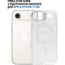 Чохол BECOVER FIBRA Star Shine with MagSafe для Apple iPhone 17 Air White (715424)