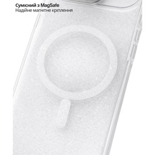 Чохол BECOVER FIBRA Star Shine with MagSafe для Apple iPhone 17 Air White (715424)