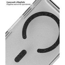 Чохол BECOVER FIBRA Star Shine with MagSafe для Apple iPhone 17 Pro Black (715425)