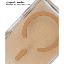 Чехол BECOVER FIBRA Star Shine with MagSafe для Apple iPhone 17 Pro Desert Gold (715426)