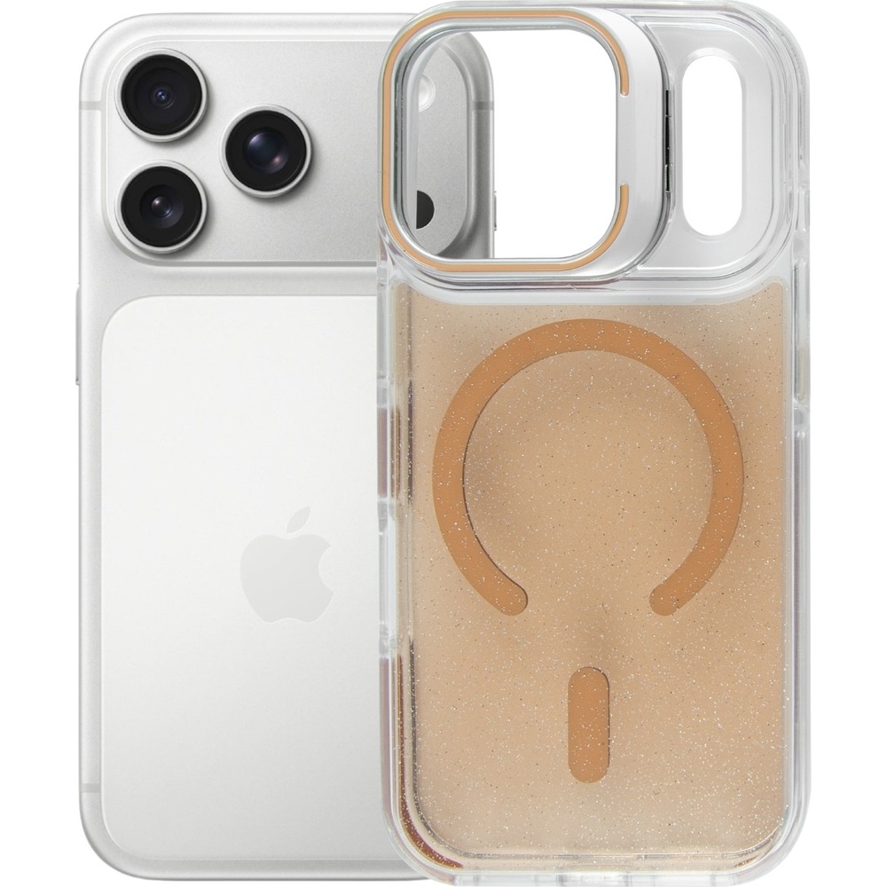 Чехол BECOVER FIBRA Star Shine with MagSafe для Apple iPhone 17 Pro Desert Gold (715426) Совместимость по модели Apple iPhone 17 Pro