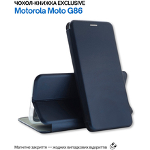 Чехол BECOVER Exclusive для Motorola Moto G86 Deep Blue (715371)