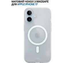 Чохол BECOVER FIBRA Aeris Case with MagSafe для Apple iPhone 17 Transparent (715361)