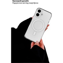 Чохол BECOVER FIBRA Aeris Case with MagSafe для Apple iPhone 17 Transparent (715361)