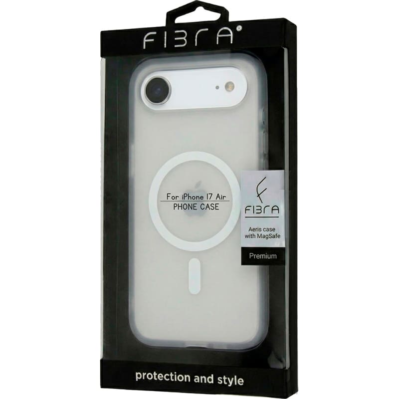 Чехол BECOVER FIBRA Aeris Case with MagSafe для Apple iPhone 17 Air Transparent (715362) Тип чехол-накладка