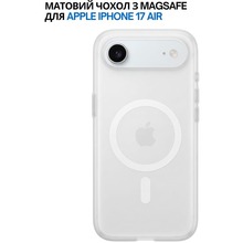 Чехол BECOVER FIBRA Aeris Case with MagSafe для Apple iPhone 17 Air Transparent (715362)
