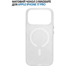 Чехол BECOVER FIBRA Aeris Case with MagSafe для Apple iPhone 17 Pro Transparent (715364)