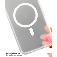 Чехол BECOVER FIBRA Aeris Case with MagSafe для Apple iPhone 17 Pro Transparent (715364)