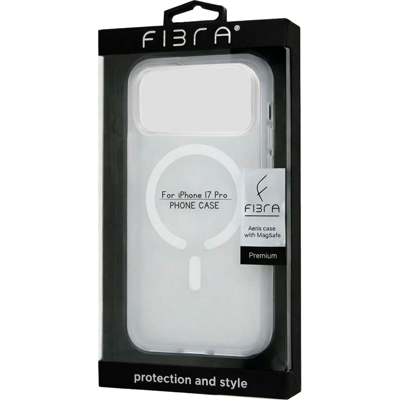 Чехол BECOVER FIBRA Aeris Case with MagSafe для Apple iPhone 17 Pro Transparent (715364) Цвет прозрачный