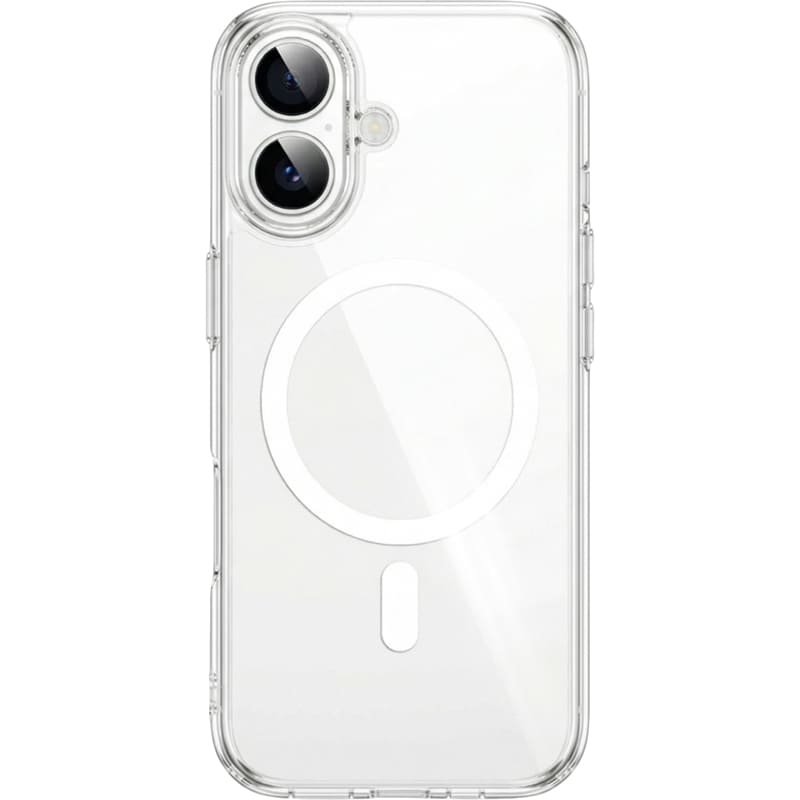 Чехол BECOVER FIBRA Crystal Case with MagSafe для Apple iPhone 17 Transparent (715366)